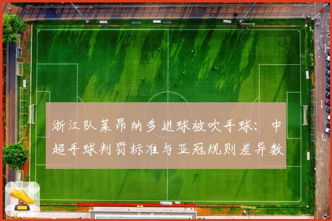 浙江队莱昂纳多进球被吹手球:中超手球判罚标准与亚冠规则差异数据对比